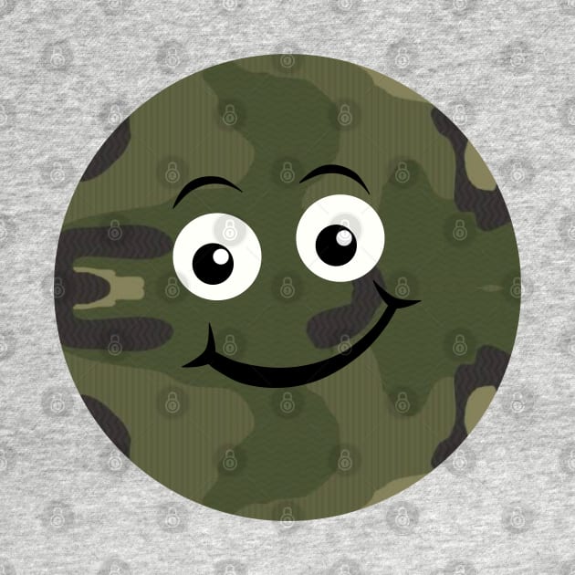 Emoji Green camouflage by Aurealis